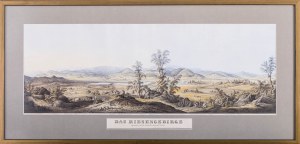 Ernst Wilhelm Knippel (1811-1900), Das Riesengebirge aufgenommen am Wege zwischen Warmbrunn und Merzdorf