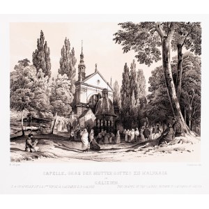 Rudolf von Alt (1812 Viedeň - 1905 tamtiež), Capelle Grab der Mutter Gottes zu Kalvaria in Galizien