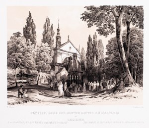 Rudolf von Alt (1812 Wiedeń-1905 tamże), Capelle Grab der Mutter Gottes zu Kalvaria in Galizien