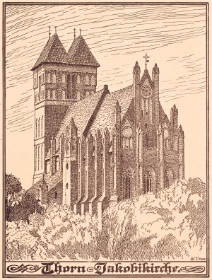 Wilhelm Thiele (1872-1939), Thorn Jakobikirche