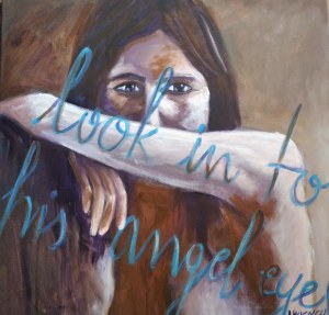 Julita Wiench, Look on to his angel eyes, 2025