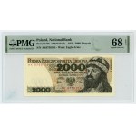 2,000 Gold 1979, AK series, PMG 68 EPQ, 2nd max note