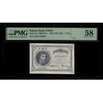 1 gold 1919, series S. 32 G, PMG 58