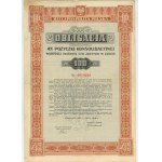 Bond, 4% consolidation loan 100 gold 1936