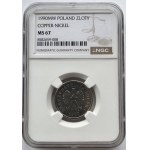 1 gold 1990, NGC MS 67