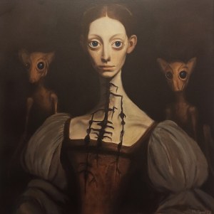 Magdalena Tomczewska, Dama z chartami, 2025