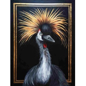 Alexandra Elizabethe Wojtysiak, Crowned crane, 2024