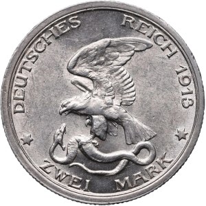 Niemcy, Prusy, Wilhelm II, 2 marki 1913 Berlin