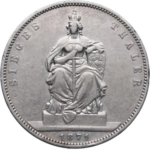 Niemcy, Prusy, Wilhelm II, talar 1871 A, Berlin