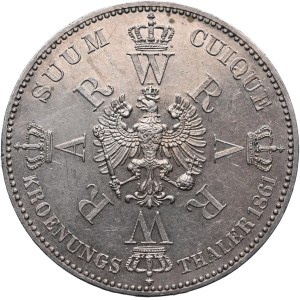Niemcy, Prusy, Wilhelm II, talar 1861 A, Berlin