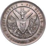 "Medal, Cieszyn 1897, East Silesian Hunting and Fishing Association, Cieszyn Dog Show 1897"