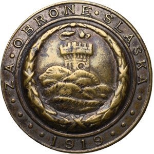Odznaka, Cieszyn Za obronę Śląska 1919