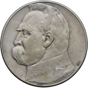 II RP, 10 złotych 1934 Józef Piłsudski - Orzeł Strzelecki