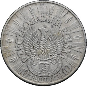 II RP, 10 złotych 1934 Józef Piłsudski - Orzeł Strzelecki