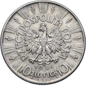 II RP, 10 złotych 1934 Józef Piłsudski