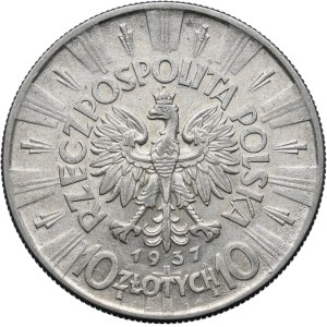 II RP, 10 złotych 1937 Józef Piłsudski