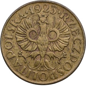 Second Polish Republic, 2 grosze, 1923, Warsaw