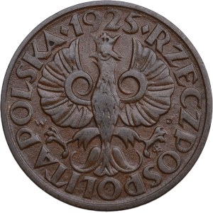 II RP, 2 grosze 1925, Warszawa