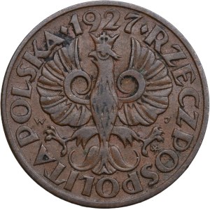 II RP, 2 grosze 1927, Warszawa