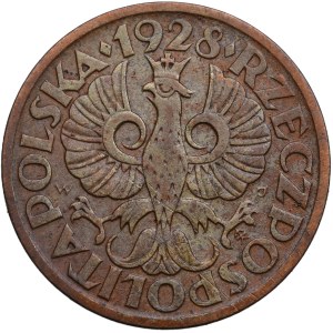 II RP, 2 grosze 1928, Warszawa