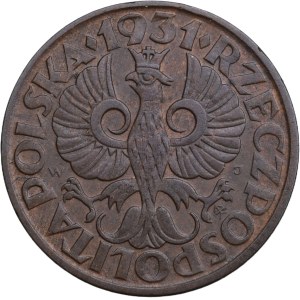 II RP, 2 grosze 1931, Warszawa