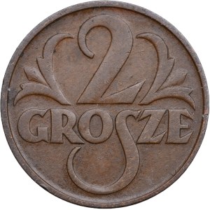 II RP, 2 grosze 1933, Warszawa