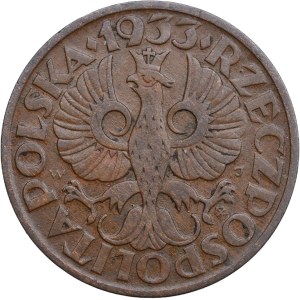 II RP, 2 grosze 1933, Warszawa