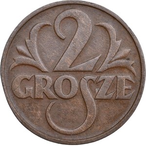 Second Polish Republic, 2 grosze, 1935, Warsaw