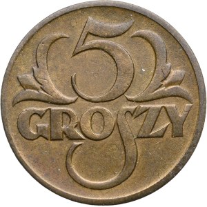 II RP, 5 groszy 1923, Warszawa