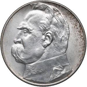 Second Polish Republic, 10 zlotych, 1935, Józef Piłsudski