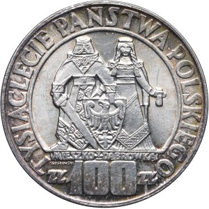 PRL, 100 złotych 1966, Mieszko i Dąbrówka