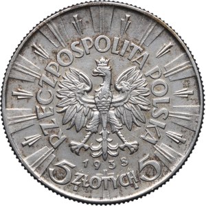 II RP, 5 złotych 1935 Józef Piłsudski