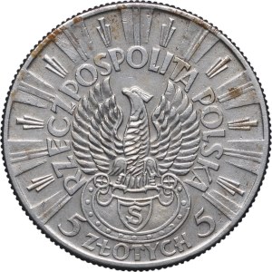 II RP, 5 złotych 1934 Józef Piłsudski - Orzeł Strzelecki