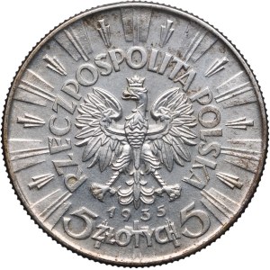 II RP, 5 złotych 1935 Józef Piłsudski