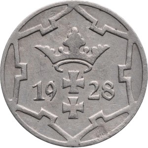 Wolne Miasto Gdańsk, 5 fenigów 1928