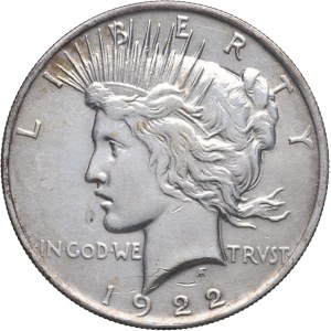 USA, 1 dolar 1922 Peace, Filadelfia