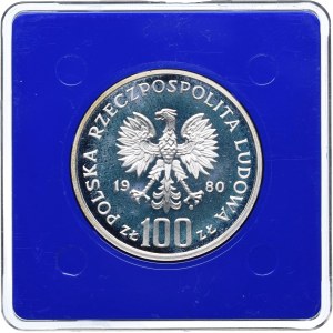 PRL, 100 złotych 1980, Ochrona Środowiska - Głuszec