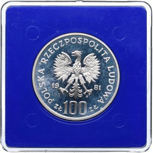 Poľská ľudová republika, 100 zlotých, 1981, Ochrana životného prostredia – Kôň