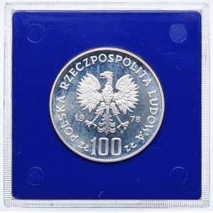 PRL, 100 złotych 1978 Ochrona Środowiska - Łoś
