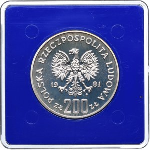 PRL, 200 złotych 1981 Bolesław II Śmiały