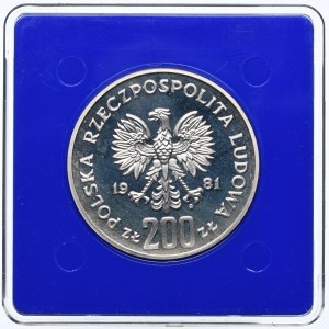 Poľská ľudová republika, 200 zlotých, 1981, Władysław I. Herman