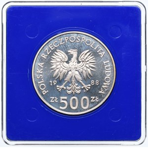 PRL, 500 złotych 1988 Jadwiga