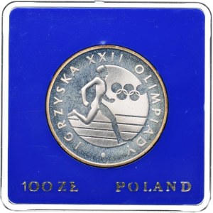PRL, 100 złotych 1980 Igrzyska XXII Olimpiady