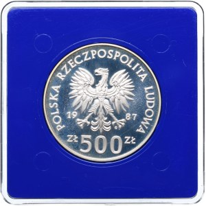 PRL, 500 złotych 1987 Igrzyska XXIV Olimpiady 1988
