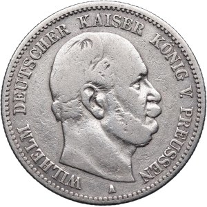 Niemcy, Prusy, Wilhelm II, talar 1876 A, Berlin