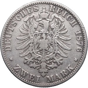 Niemcy, Prusy, Wilhelm II, talar 1876 A, Berlin