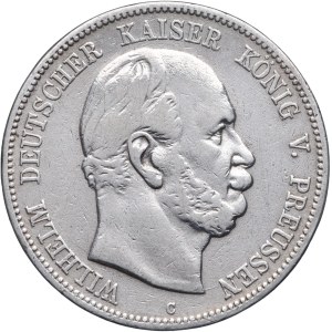 Niemcy, Prusy, Wilhelm I, 5 marek 1876 C, Frankfurt