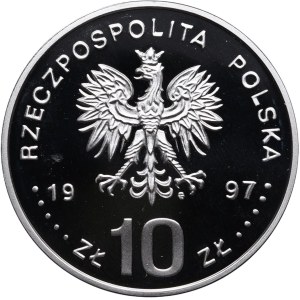 III RP, 10 złotych 1997 Stefan Batory, popiersie