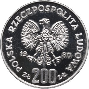 People's Republic of Poland, 200 zlotych, 1980, Casimir I the Restorer