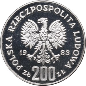 PRL, 200 złotych 1983 Jan III Sobieski